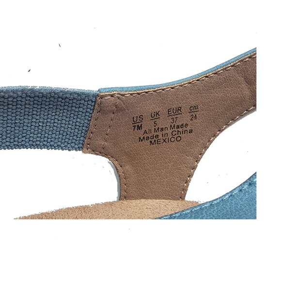 Life Stride Mexico Wedge Slingback Sandal (Sz 7M) - Picture 6 of 6